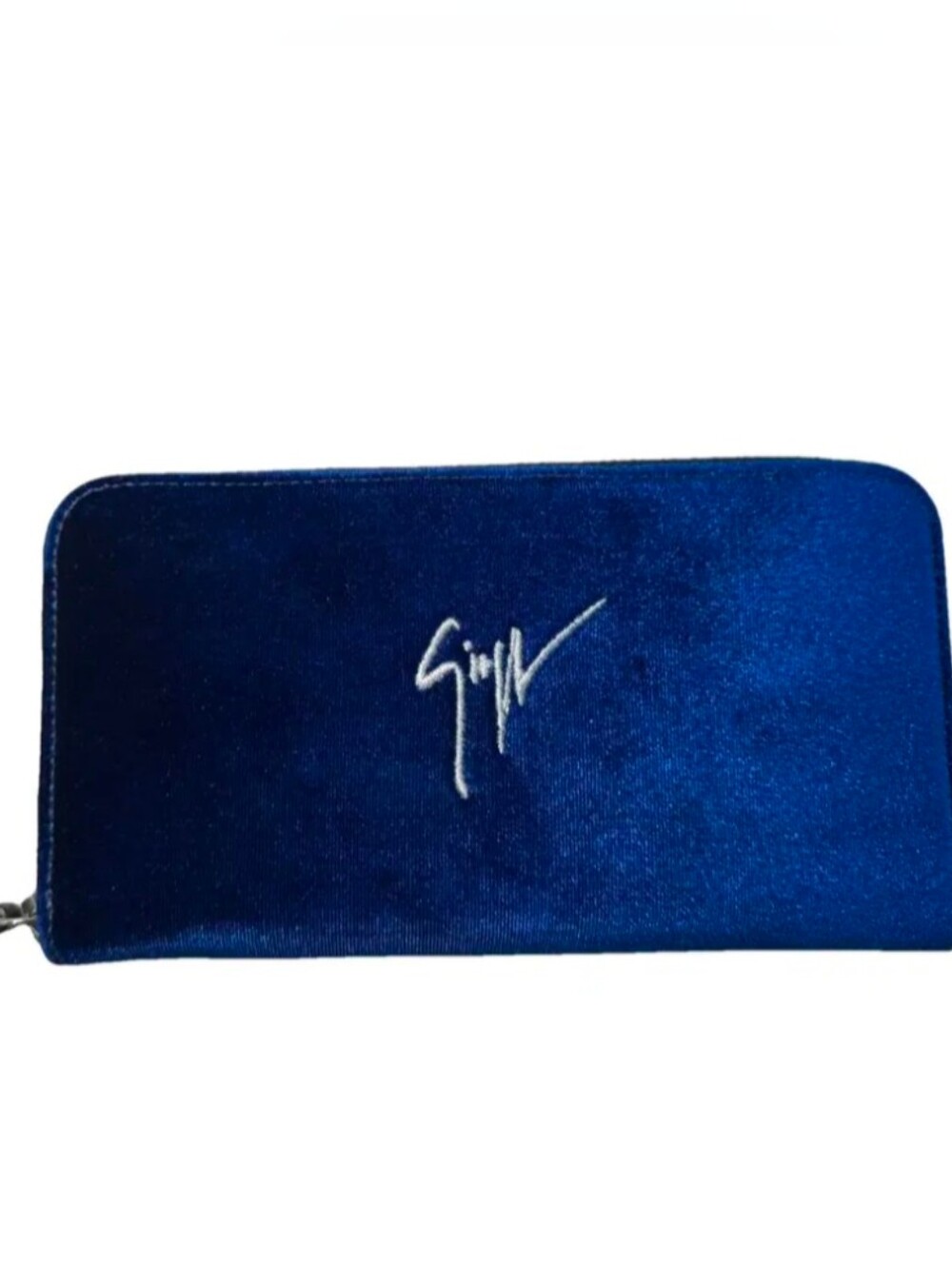 Giuseppe Zanotti Blue Velvet Wallet